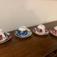 Set 4 tazze caffe’