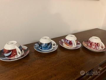 Set 4 tazze caffe’