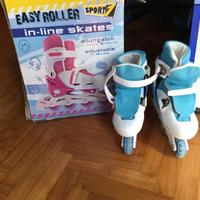 Pattini a rotelle regolabili da taglia 35 a taglia