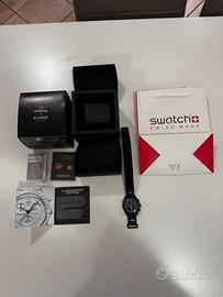 omega swatch moonphase orologio