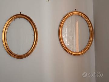 2 Cornici antiche con vetro originale LAZZARI