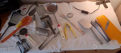 Utensili vari per la cucina