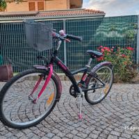 BICICLETTA DECATHON 24 RAGAZZA