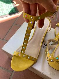 Sandalo donna Liu jo Clio nr. 38 in suede.