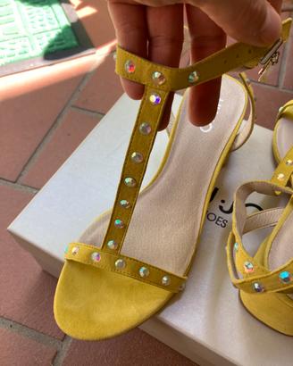 Sandalo donna Liu jo Clio nr. 38 in suede.