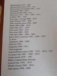 riviste moto e auto 
