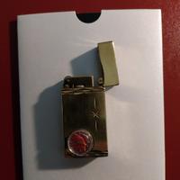 Accendino a gas jmf placcato oro