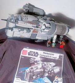 Star Wars Razor Crest Set.75292 compatibile Lego