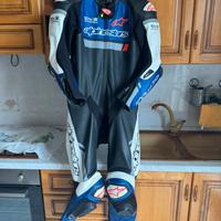 Tuta alpinestars tg 52 con airbag