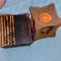 PORTA CANDELA ARTIGIANALE 