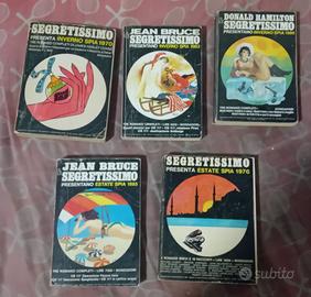 Set 5 libri "Segretissimo" in blocco a 3 euro