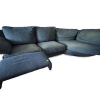 Divano Busnelli 3/4 posti con chaise longue