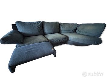 Divano Busnelli 3/4 posti con chaise longue