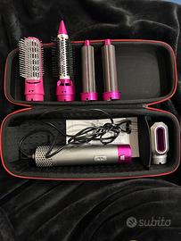 Asciugacapelli tipo Dyson con 5 accessori