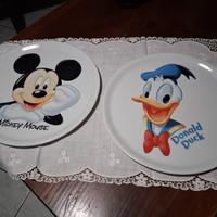 Piatto Pizza Mickey Mouse e Donald Duck