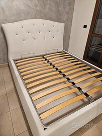 Letto Matrimobiale  Bianco Nuovo