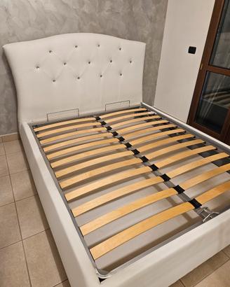 Letto Matrimobiale  Bianco Nuovo
