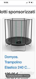 Trampolino elastico Domyos