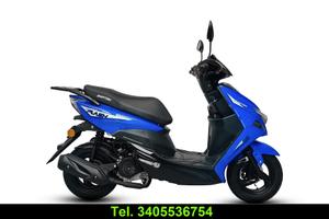 Modello flash scooter 50cc colore blu anno 2025
