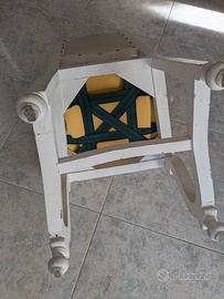 sedie imbottite vintage