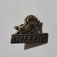 Spillers spilla bronzo vintage