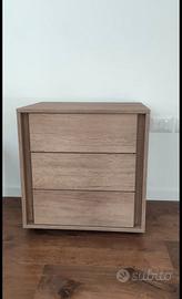 Comodino Tomasella in legno