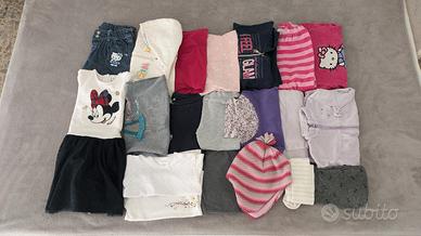 Lotto abbigliamento neonata 24-36 mesi (2i)