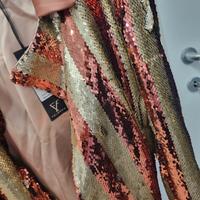 cappotto paillettes