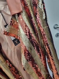 cappotto paillettes