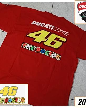 T-shirt ufficiale Ducati Corse Valentino Rossi L