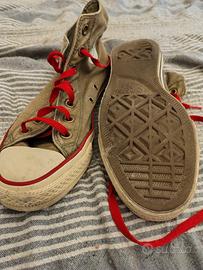 scarpe all stars converse  verdi 