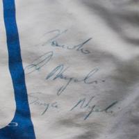 sciarpa autografata 