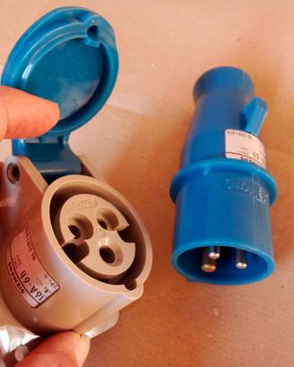 elettricita’ PRESA INDUSTRIALE MASCHIO E FEMMINA