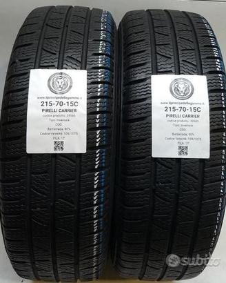 2 gomme 215 70 15c pirelli a39985