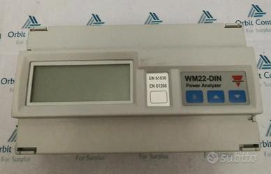 Carlo Gavazzi WM22‑DINJ Analizzatore di Rete Trifa