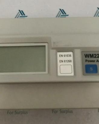 Carlo Gavazzi WM22‑DINJ Analizzatore di Rete Trifa