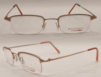 ESCHENBACH~3737 occhiale Titanio Flex unisex NUOVO
