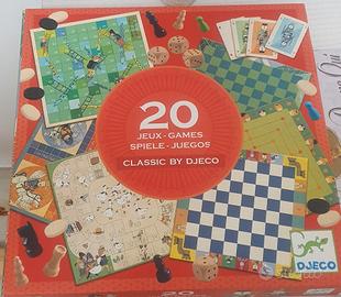 Gioco da tavolo 20 jeux game by djeco
