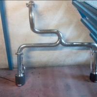 Marmitta scarico sportivo Abarth 500