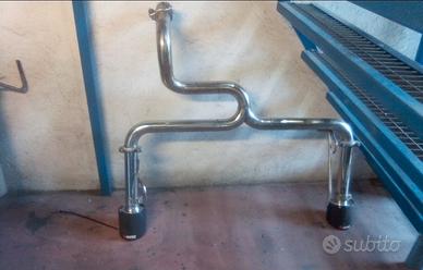 Marmitta scarico sportivo Abarth 500