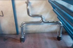 Marmitta scarico sportivo Abarth 500