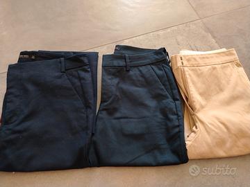 loto pantaloni Zara, MaxMara e Calliope tg 38 
