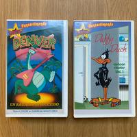 Cartone animato Denver e Daffy Duch