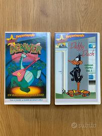Cartone animato Denver e Daffy Duch