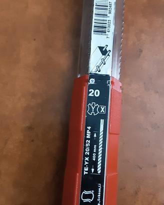 Punta Hilti TE-YX  20/52 SDS MAX 