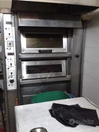 forno elettrico, pozzetto congelatore, tavoli.....