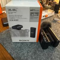 Microfono sony per mirrorless