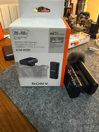 Microfono sony per mirrorless