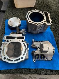 gruppo termico husqvarna 570 testa pistone cilindr