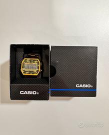 Casio orologio digitale oro mimetico
